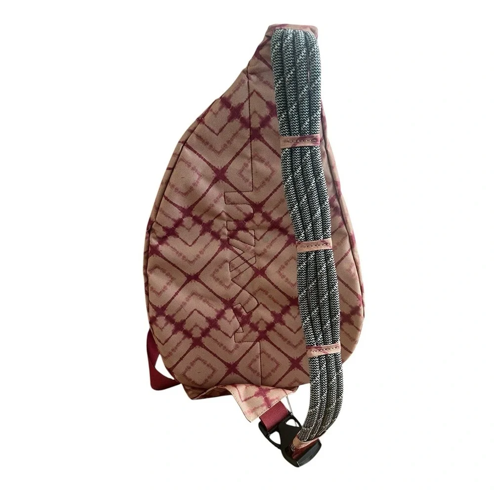 KAVU Rope Sling Bag Meadow Dye Backpack Travel Hiking NWOT